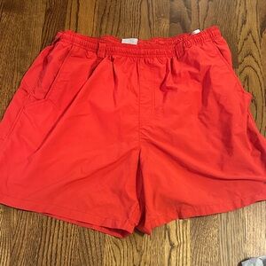 Men's XL Columbia lined swim shorts 6 inch inseam